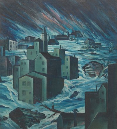 Flood in Ohio Valley by Gregor Perusek